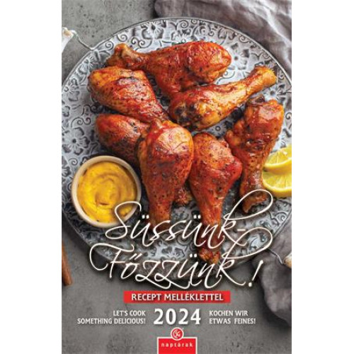 Naptár fali CSG Süssünk-Főzzünk (2024)