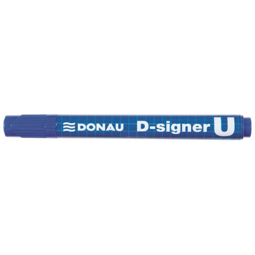 Alkoholos marker 2-4mm kúpos Donau D-signer U kék
