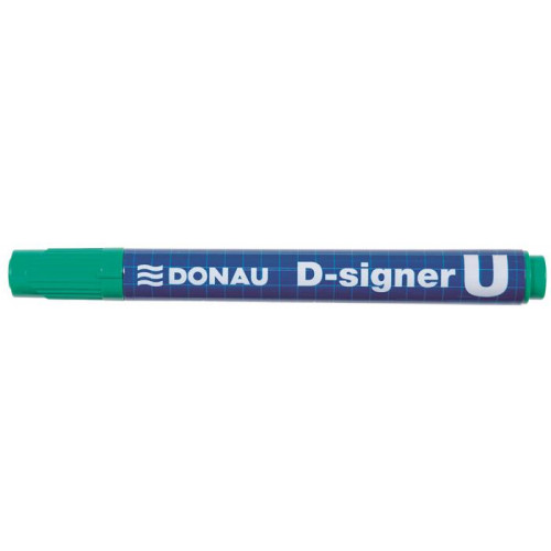 Alkoholos marker 2-4mm kúpos Donau D-signer U zöld