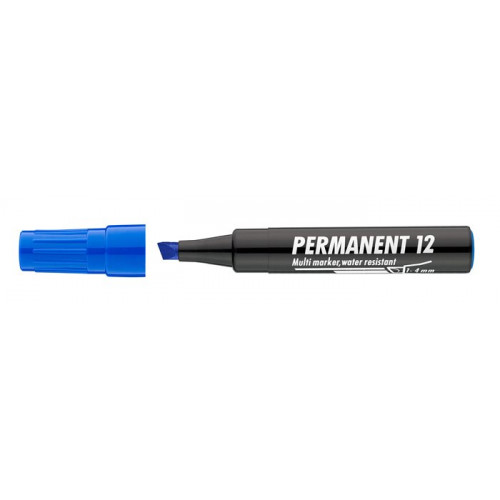 Alkoholos marker 1-4mm vágott Ico Permanent 12 kék