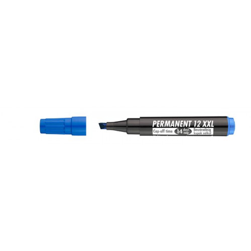 Alkoholos marker 1-4mm vágott Ico Permanent 12 XXL kék