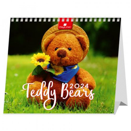 Naptár asztali álló Dayliner Teddy Bears