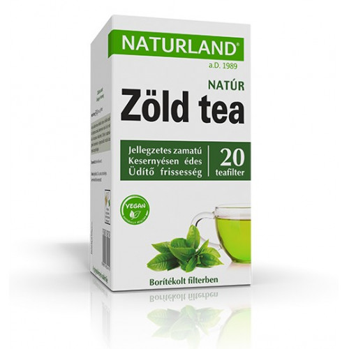 Zöld tea 20x1,5g Naturland