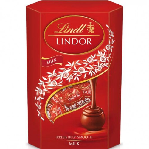 Desszert 200g Lindt Lindor Milk tejcsokoládé